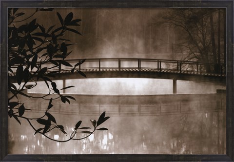 Framed Callaway Garden Pond Print