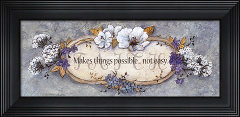 Framed Faith Print