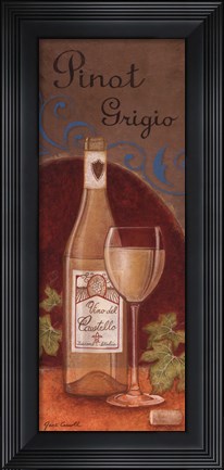 Framed Pinot Grigio Print
