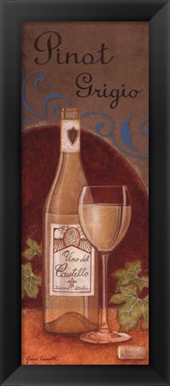 Framed Pinot Grigio Print