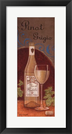 Framed Pinot Grigio Print