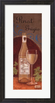 Framed Pinot Grigio Print