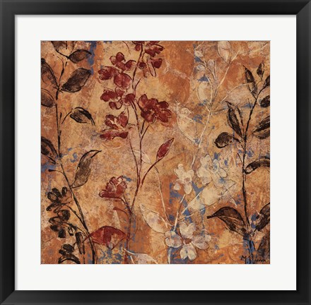 Framed Flowers and Honey I Print