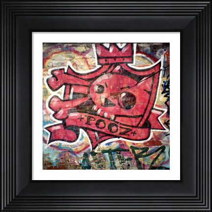 Framed Graffiti Toppila Print