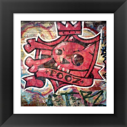 Framed Graffiti Toppila Print