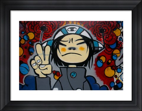 Framed Noodles Print