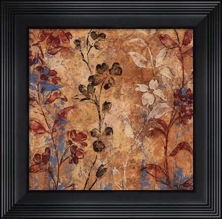 Framed Flowers and Honey II Print