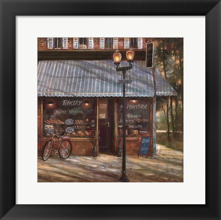 Framed Pastry Shop Print