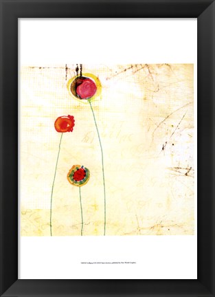 Framed Lollipop II Print