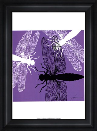 Framed Pop Fly V Print