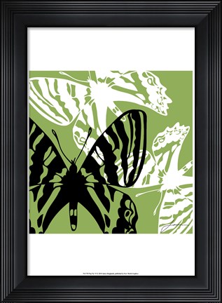 Framed Pop Fly VI Print