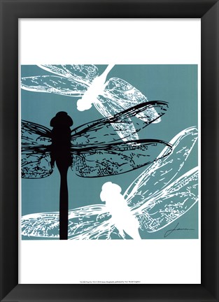 Framed Pop Fly VII Print