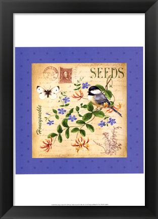 Framed Blooming Garden II Print