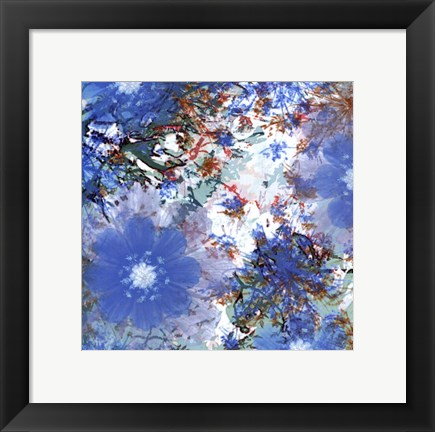 Framed Abstract Pop V Print