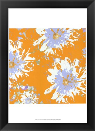 Framed Simple Bloom I Print