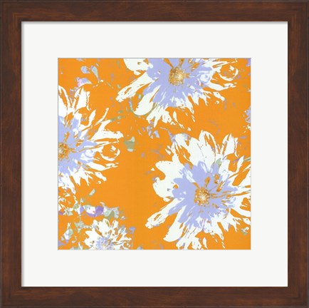 Framed Simple Bloom I Print