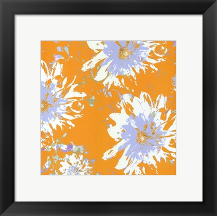 Framed Simple Bloom I Print