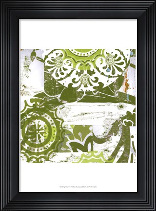 Framed Big Wheel I Print