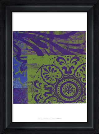 Framed Royal Jewels II Print