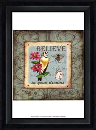 Framed Wings of Wonder IV Print