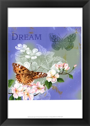 Framed Butterflies Inspire II Print