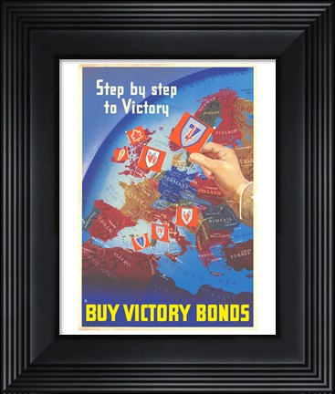 Framed Step by Step to Victory Print