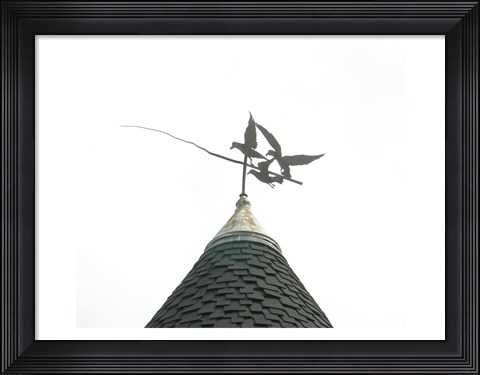 Framed Seattle Sigma Kappa Mu Weathervane Print