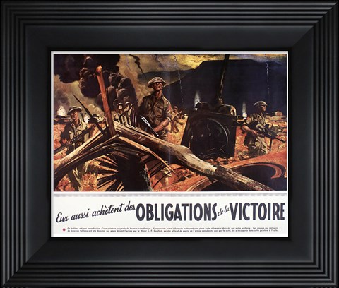 Framed Eux Aussi Print