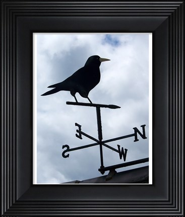 Framed Weatherane, Morcombe Lake Print
