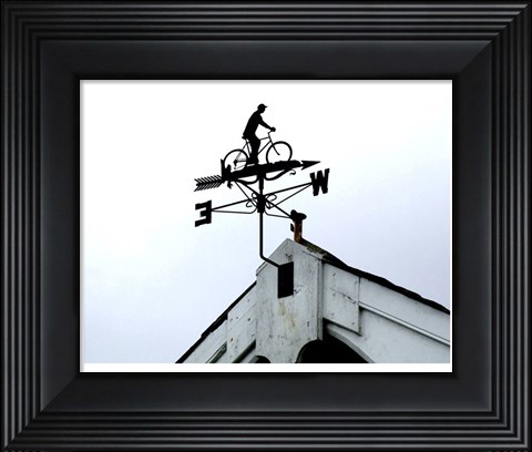 Framed Wesleyan Chapel Weathervane Print
