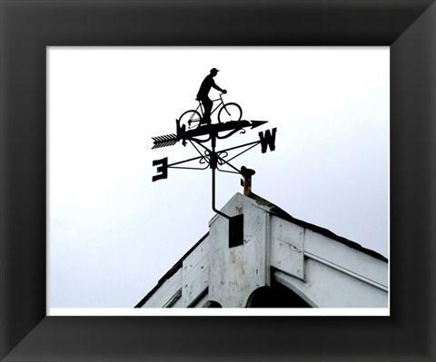 Framed Wesleyan Chapel Weathervane Print