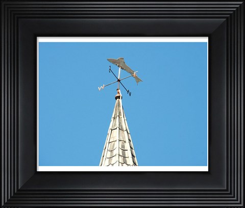 Framed Weathervane, St Patrick&#39;s Church, Armoy Print