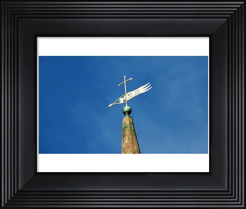 Framed Weathervane, St Malachi&#39;s Print