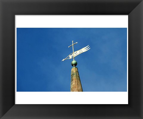 Framed Weathervane, St Malachi&#39;s Print