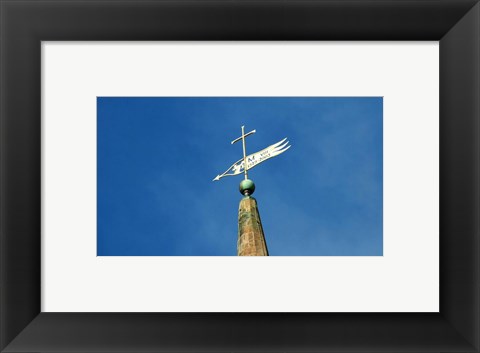 Framed Weathervane, St Malachi&#39;s Print