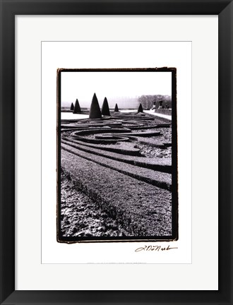 Framed Palace of Versailles Garden II Print