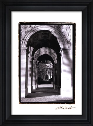 Framed Parisian Archways I Print