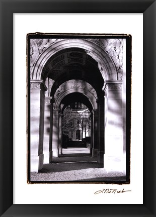 Framed Parisian Archways I Print