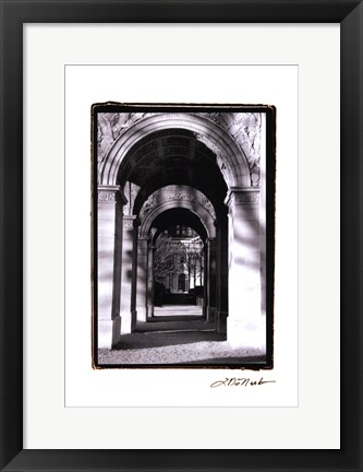 Framed Parisian Archways I Print