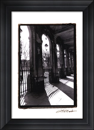 Framed Parisian Archways II Print