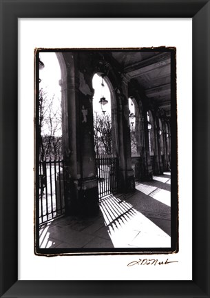Framed Parisian Archways II Print