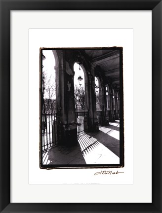 Framed Parisian Archways II Print