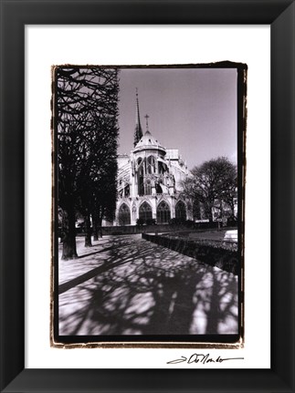Framed Notre Dame Cathedral I Print
