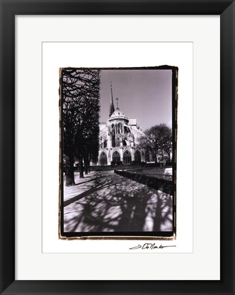 Framed Notre Dame Cathedral I Print