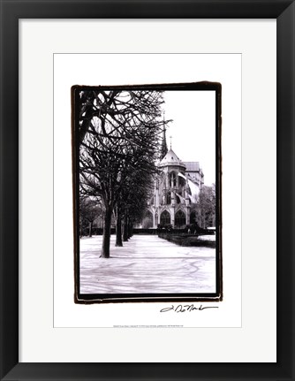 Framed Notre Dame Cathedral IV Print