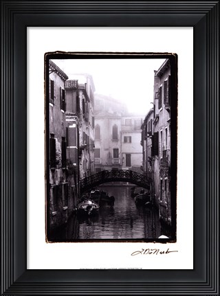 Framed Waterways of Venice II Print