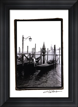 Framed Waterways of Venice IV Print