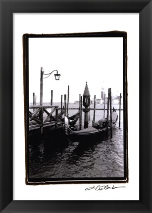 Framed Waterways of Venice IV Print