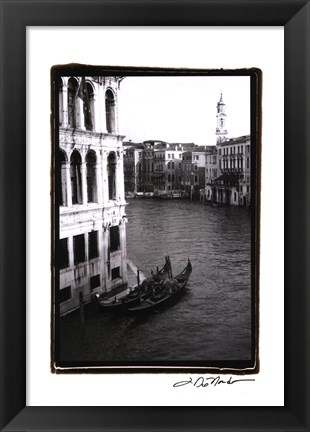 Framed Waterways of Venice VI Print