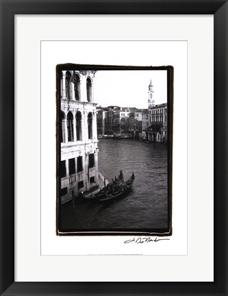 Framed Waterways of Venice VI Print